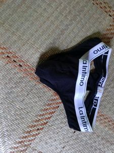 LA INTIMO Black Briefs