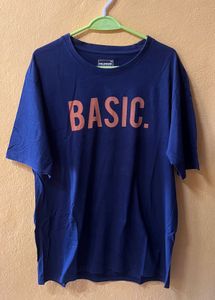 Navy Blue BASIC T-Shirt