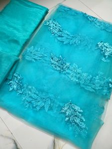 Firozi Very Beautiful Dress Material(Suit)..