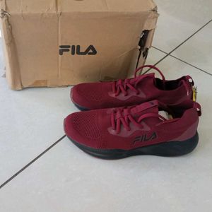Fila Burgundy shoes