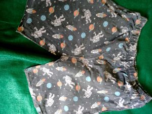 Space Themed Pajama Shorts