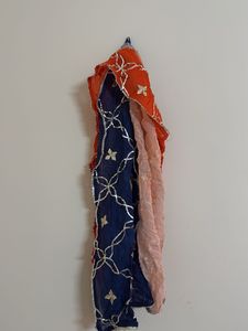 Embellished Dupatta with Tassels