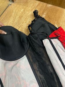 Red &amp; Black Corset