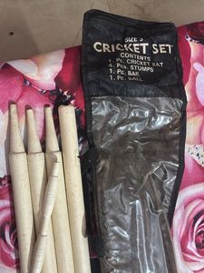 Cricket Stumps and Bail