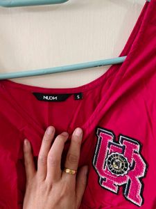 Chic Sleeveless Pink Dress