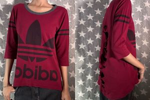 Adidas Printed Distressed Top