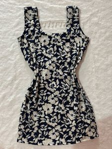 Desi corset back short kurti