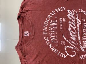 DNMX Men's Vintage Style Graphic T-Shirt