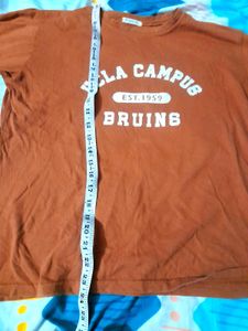 Brown SUPER SIX T Shirt