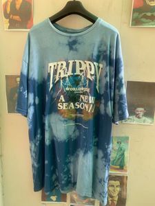(T501) Trippy Spring Summer Tie-Dye Tee (Big size)