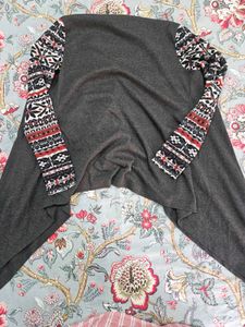 Women Stylish Grey Cardigan