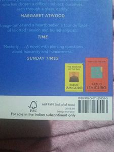 Never Let Me Go by Kazuo Ishiguro