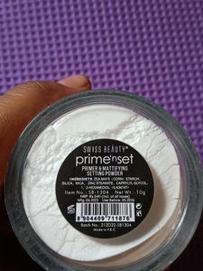 Swiss Beauty Prime'n'Set Powder