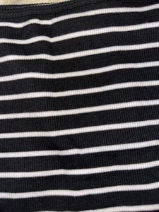 Striped Square Neck Tank Top