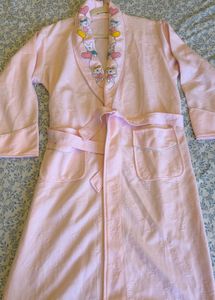 Cozy pink Bathrobe- Cute &amp; Comfy