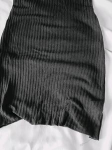 Halter Cross Neck Dress