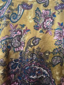 Paisley day/night gown