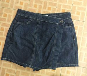 Denim Skort New