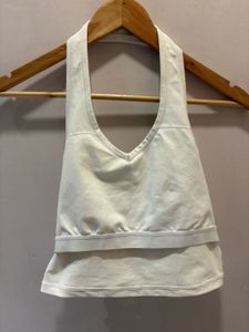 Elegant Halter Neck Crop Top