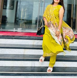 Elegant  Kurta Set with Dupatta
