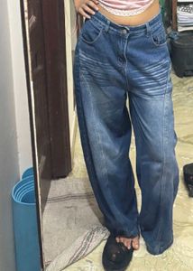 Wide Leg Denim Jeans