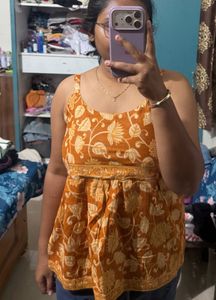 Boho Floral Print Camisole Top