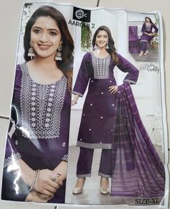 Elegant Embroidered Kurta Set with dupatta