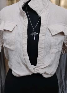 Stylish Twisted Crop Top