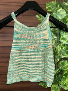 Striped Knit Tank Top
