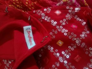 Babyhug Bandhani Lehenga Choli Set