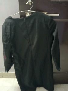 Chic Black Long Sleeve Dress