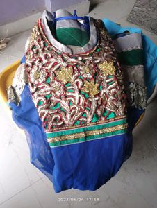 Party Wear Frock With Dupatta