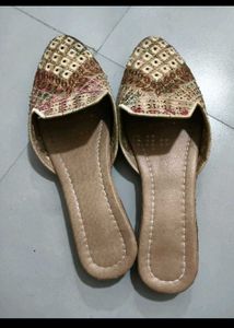 Embroidered Flats & Sandals