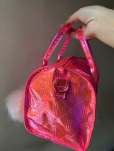 Y2K Holographic Duffle Bag