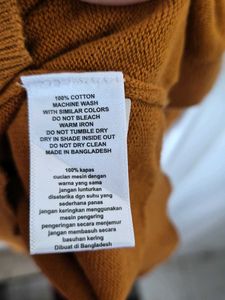 Men's Ochre Knit Sweater