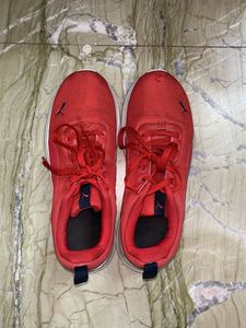 Puma Red Athletic Shoes