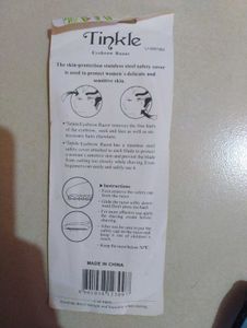 Tinkle Eyebrow Razor Set