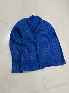 Vintage Blue Bomber Jacket