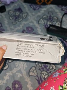 Temperature Control Hair Straightener Comb