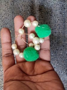 Pom Pom Earrings