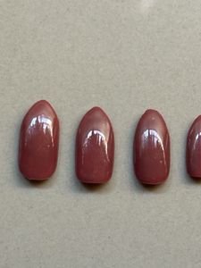 Chic Burgundy Press-On Nails Set