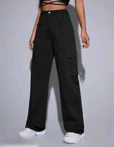 Stylish Black Cargo Pants