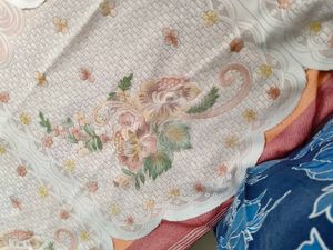 Floral Embroidered Sofa covers Set