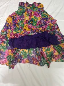 Vibrant Floral Summer Dress