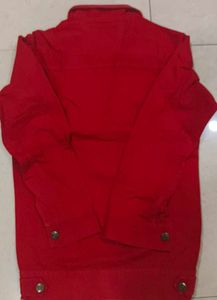 Red Denim Jacket