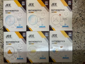 JEE Mathematics Books - Set of 6