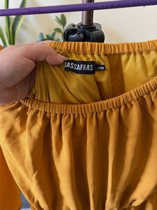 Mustard Yellow Playsuit