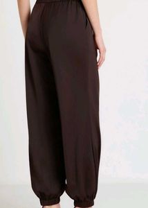 JOGGER TROUSERS WITH ELASTICATED WAISTBAND DARK CH