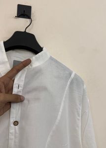 Springfield White Band Collar Shirt