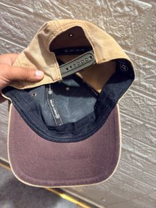carhartt Tan baseball cap with 'D' logo